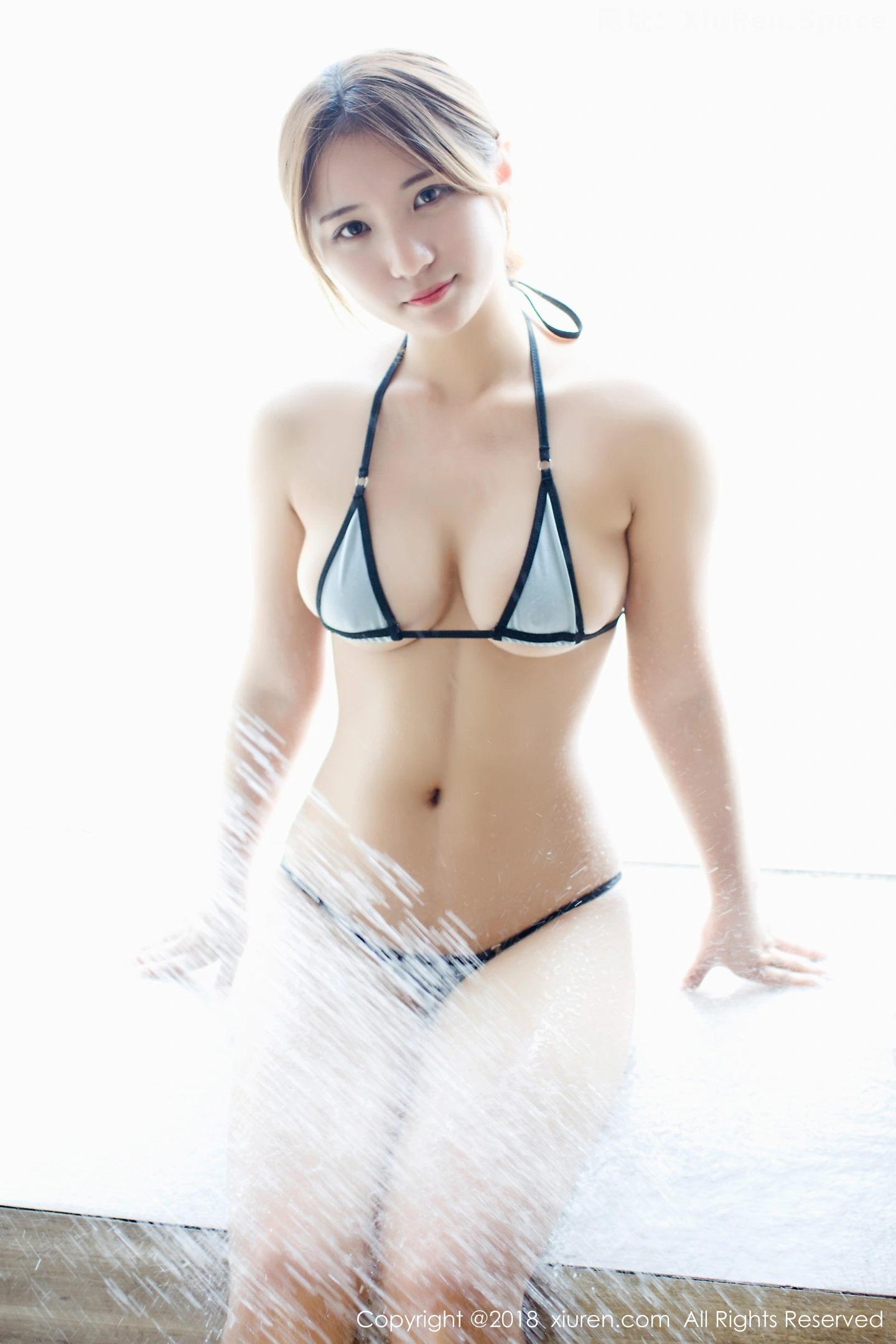 图片[3]-[XiuRen秀人网]VOL.1225 嫩模久久Aimee私房蓝色比基尼+蕾丝女仆装完美诱惑写真53P-秀人网官方网站